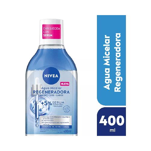 Agua Micelar Nivea Farmaplus Regeneradora 400ml - Farmacia Online, dermocosmética y cuidado personal - FarmaPlus