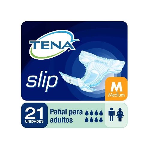 Tena Slip Medium Pañales Adulto X 21 Unidades - Farmacia Online, dermocosmética y cuidado personal - FarmaPlus