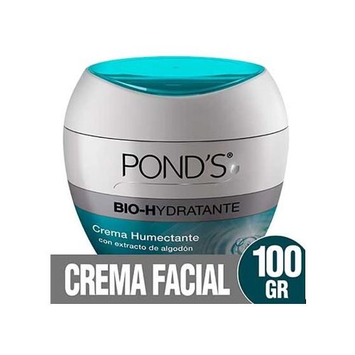 Ponds Bio Hidratante Crema Facial Extracto De Algodón X 100g - Farmacia Online, dermocosmética y cuidado personal - FarmaPlus