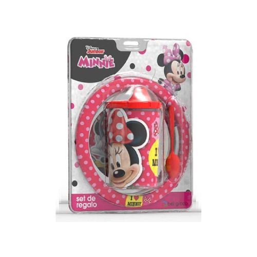 Disney Set Minnie Bowl Vaso Cuchara En FarmaPlus - Farmacia Online, dermocosmética y cuidado personal - FarmaPlus