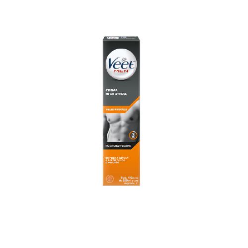 Veet Men Crema Depilatoria Corporal en FarmaPlus - Farmacia Online, dermocosmética y cuidado personal - FarmaPlus