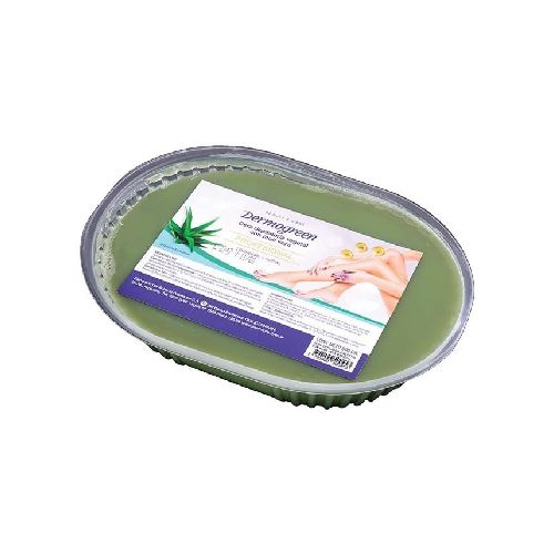 Dermogreen Cera Depilatoria Vegetal Aloe Vera Bandeja 800g en FarmaPlus - Farmacia Online, dermocosmética y cuidado personal - FarmaPlus