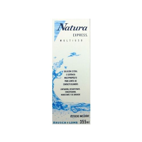 Natura Express en Pedidosfarma: Natura Express Liquido Para Lentes De Contacto X 355ml - Farmacia Online, dermocosmética y cuidado personal - FarmaPlus