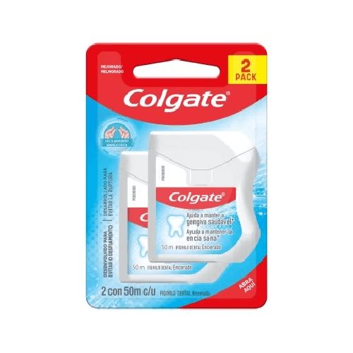 Colgate Farmaplus Hilo Dental Encerado 50m Promo Lleve 2 Pague 1 - Farmacia Online, dermocosmética y cuidado personal - FarmaPlus