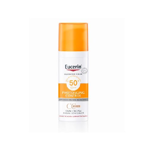 EUCERIN SUN CREMA FACIAL CON COLOR CC FPS 50 X 50