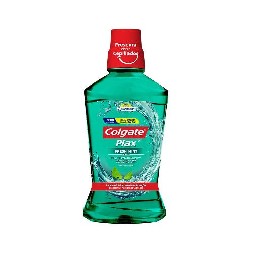 Enjuague bucal plax fresh mint 500 x 350ml