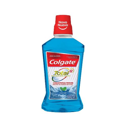 Enjuague bucal total 12 clean mint 500ml