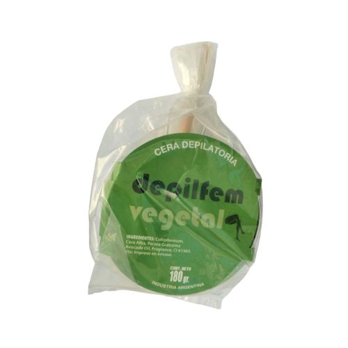 Cera depilatoria vegetal lata 180 gr