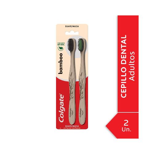 Cepillo de dientes bamboo carbon 2u