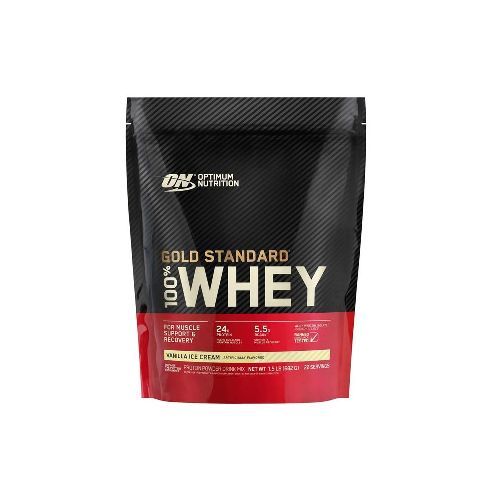 Whey protein 100% gold standar vainilla ice cream 1.5 lbs