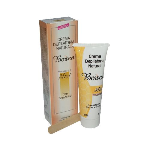 Crema depilatoria corporal natural perfumada a la miel 120gr