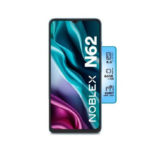 Celular NOBLEX N62 4GB RAM 64GB azul con cargador  