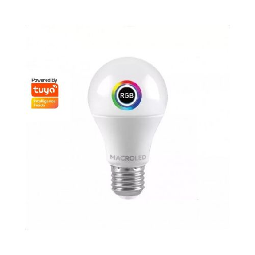 Lámpara led MACROLED Smart wifi bulbo 12W RGBW  