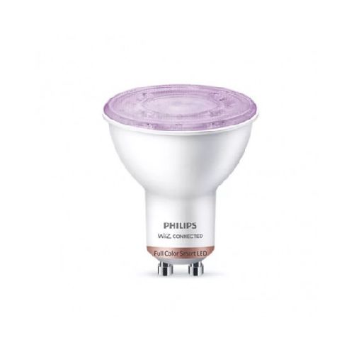 Lámpara led PHILIPS SMART dicroica GU10 240v 4.7W Wifi bluetooth RGB  