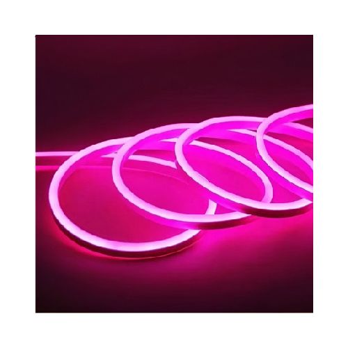 Tira led ILUMROS NEON IP65 11mm 12V luz rosa por 5 metros  