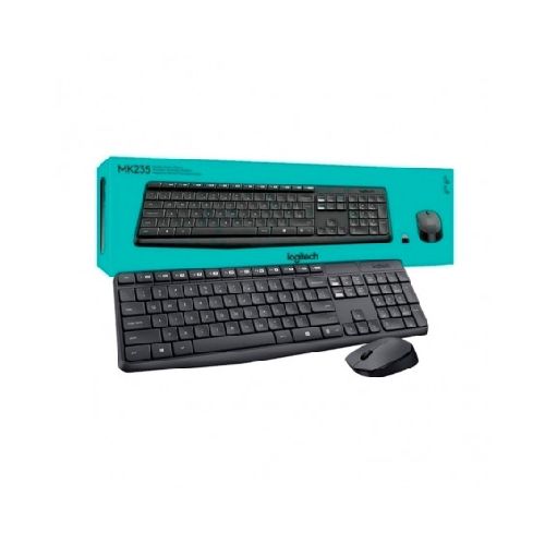 Combo Teclado + Mouse LOGITECH MK235 inalámbrico  