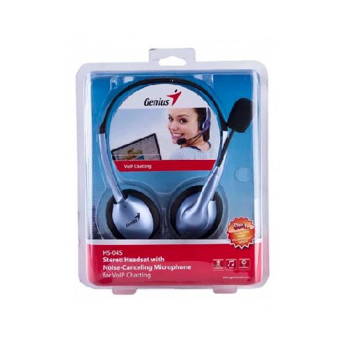 Auriculares con micrófono GENIUS HS-04S  