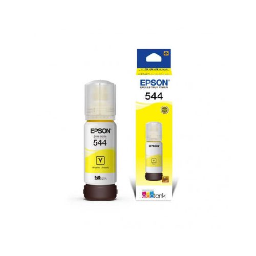 Botella de tinta EPSON T544 Amarillo original 65ml  