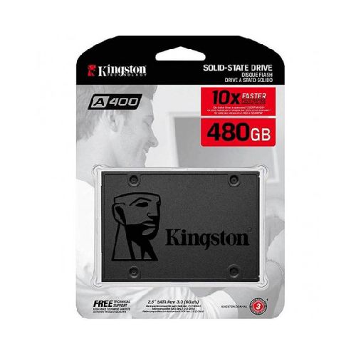 Disco sólido SSD KINGSTON A400 480GB Sata III 2.5''  