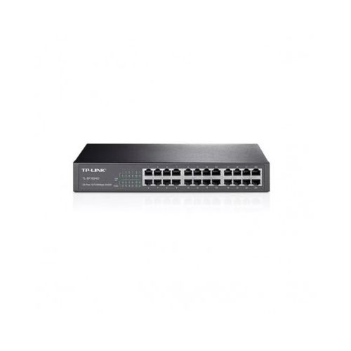 Switch TP-LINK TL-SF1024D 24 puertos 100Mbps para montaje en rack  