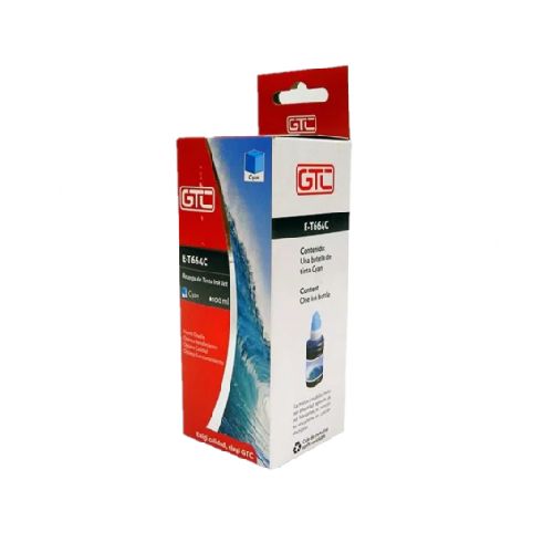 Botella de tinta GTC Cian 100ml  