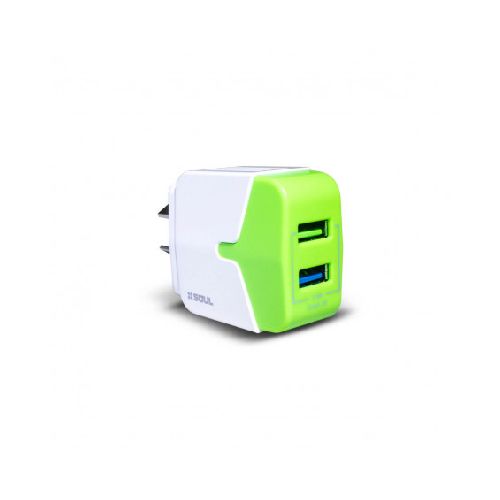 Cargador SOUL usb 2.4a puertos tipo c  