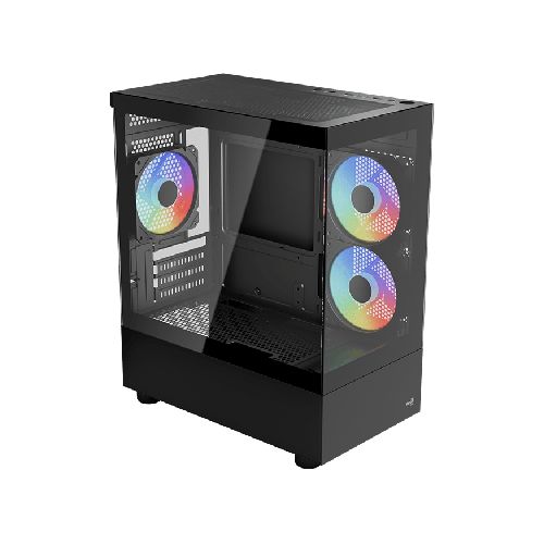 GABINETE AEROCOOL VIEWPORT MINI-G-BK-V2 - Max Tecno  