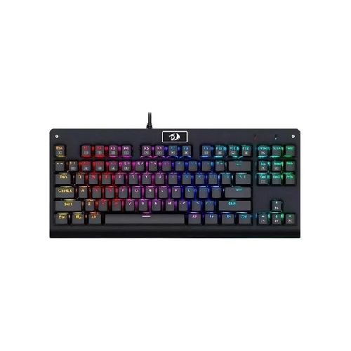 Teclado Redragon Dark Avenger Black Red Switch Spanish K568RGB-SP - Max Tecno  