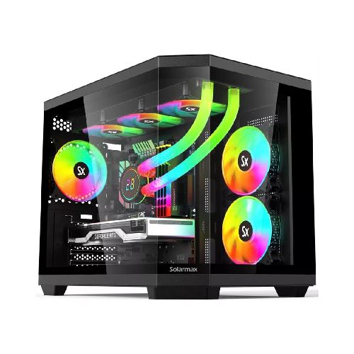 PC GAMER RYZEN 5 8400F 6700 XT 12GB A620 416GB DDR5 1TB M.2 750W 80+ GAB ARGB - Max Tecno  