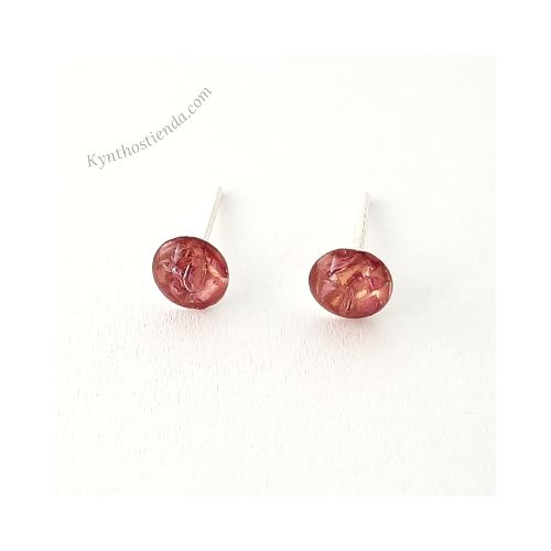 Aros 6 mm “Colección Rosas” – Plata 925