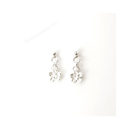 Aros Colgantes Colección Nomeolvides – Flores de Plata 925