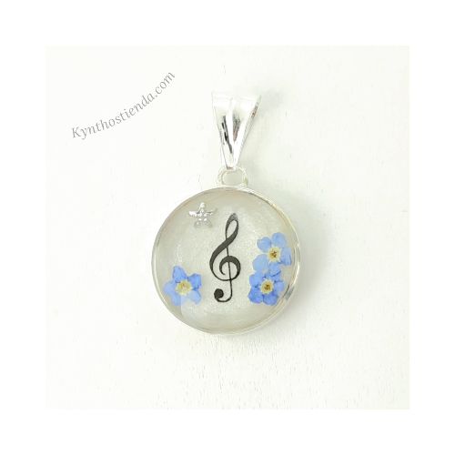 Dije Clave de Sol – 1,6 cm “Colección NomeOlvides” Plata 925