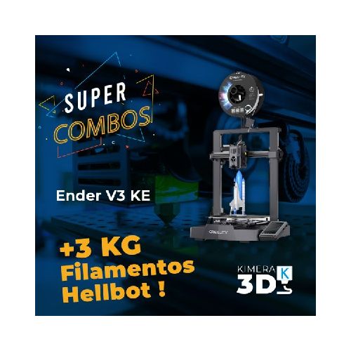 Impresora 3D Creality Ender V3 KE + 3kg de filamento