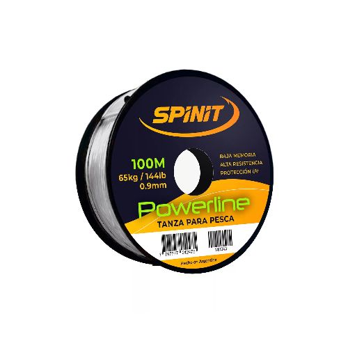 Tanza Monofilamento Powerline 0.25mm 100m Natural - Spinit  