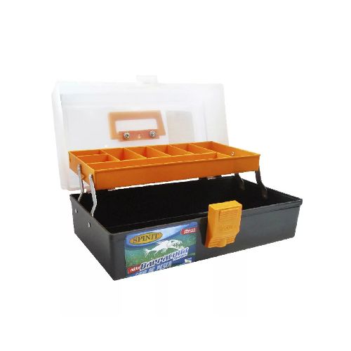 Caja de pesca Barracuda chica con bandeja - Spinit  