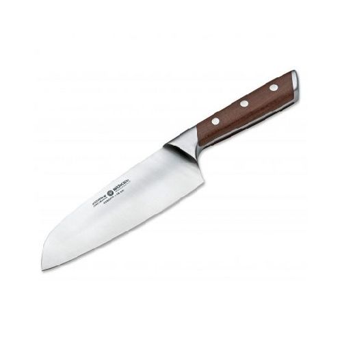 Cuchillo Boker Manufaktur Santoku Madera