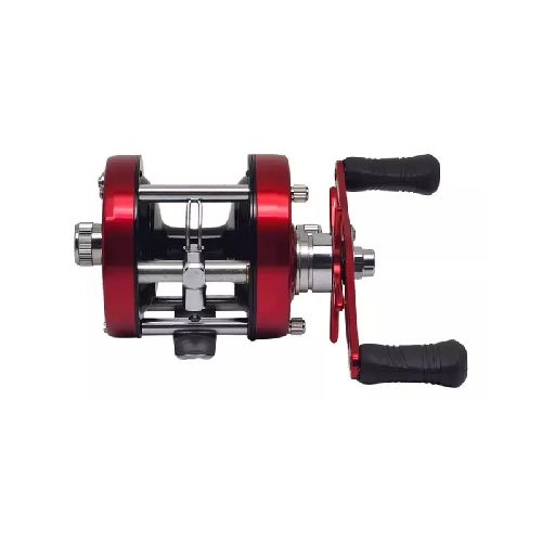 Reel Rotativo Caster Warrior 403 Manija Izquierda  