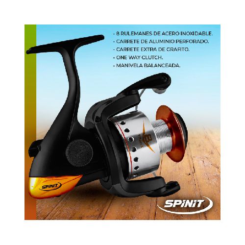 Reel Frontal Spinit Titan Il V8  