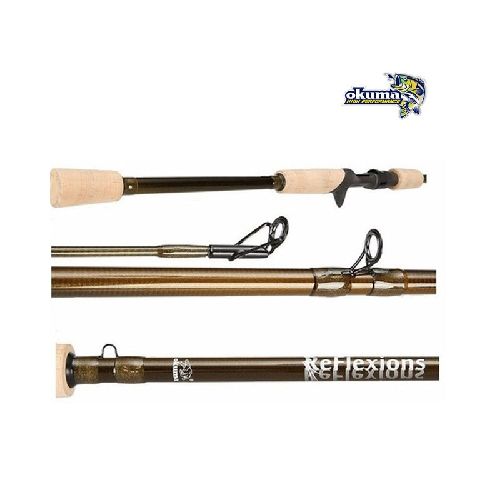 CAÑA OKUMA REFLEXIONS BAIT 1 Tramo 6 pies 10-20 LB RX-C-601MH