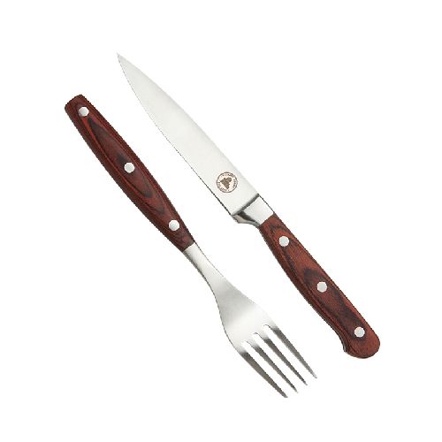 SET ASADO CUCHILLO y TENEDOR