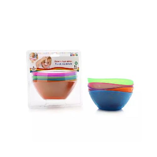 Baby Innovation - Bowls apilables de 5 unidades  