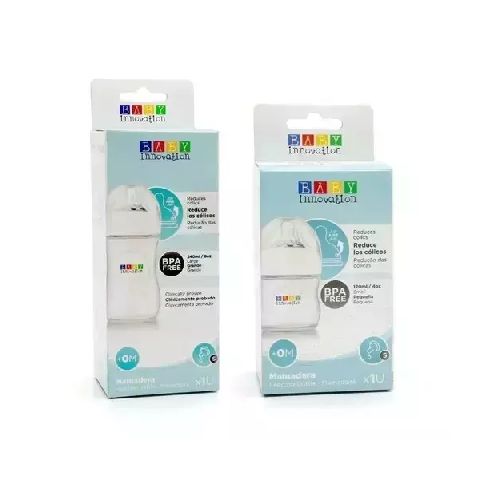 Baby Innovation - Combo mamadera 240ml y 120ml  