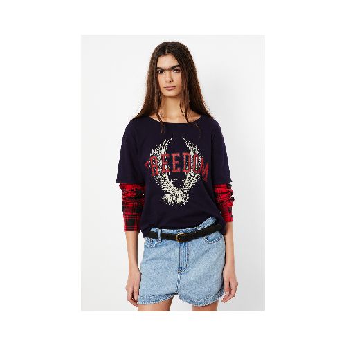 Remera Shortie Grunge