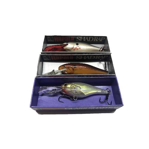 Kit de Señuelos Shad Rap marca Rapala - Florida Camping