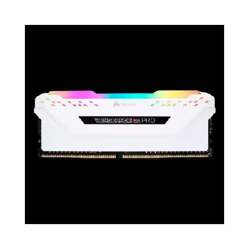 MEMORIA DDR4 CORSAIR 16GB (2X8GB) 3200 MHZ VENGEANCE RGB PRO WHITE  