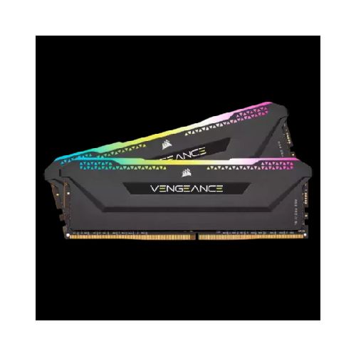 MEMORIA RAM 16GB CORSAIR 3600MHZ VENGEANCE RGB (2X8GB) PRO SL BLACK  