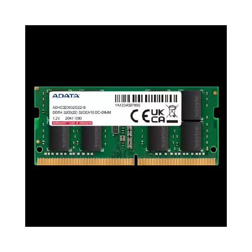 MEMORIA RAM DDR4 SODIMM ADATA 8GB 3200MHZ  