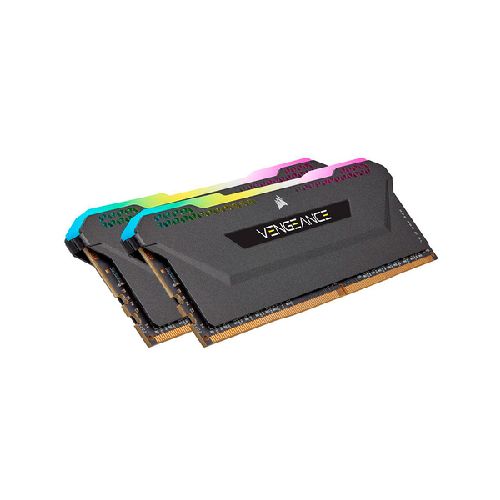 MEMORIA RAM 16GB CORSAIR 3200MHZ VENGEANCE RGB (2X8GB) PRO BLACK  