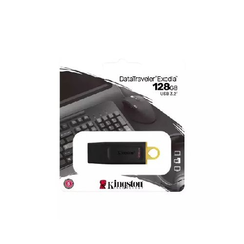 PENDRIVE 128GB KING 3.2 DTX EXODIA NEGRO  