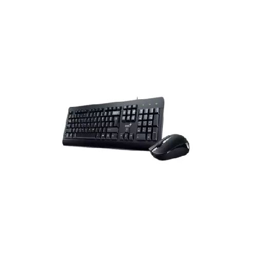 TECLADO + MOUSE GENIUS KM-160 USB BLACK  